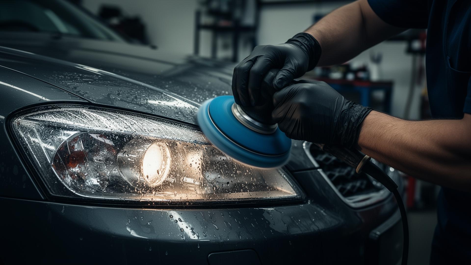Headlight restoration process